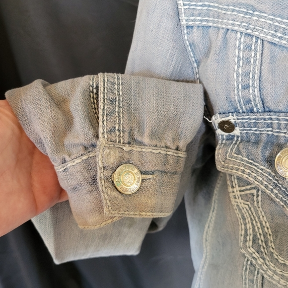 True Religion Men's Denim Jimmy Big QT Jacket - Picture 6 of 12